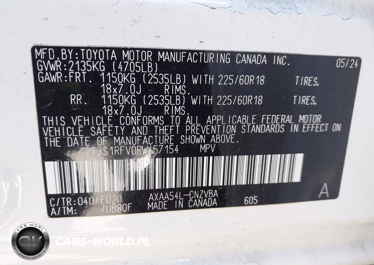 2024 Toyota Rav4 Trd Off Road VIN:2T3S1RFV0RW457154 - 9
