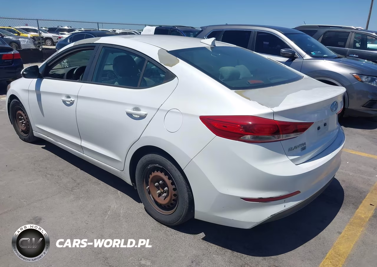 2017 Hyundai Elantra Se VIN:5NPD74LF6HH076714 - 3