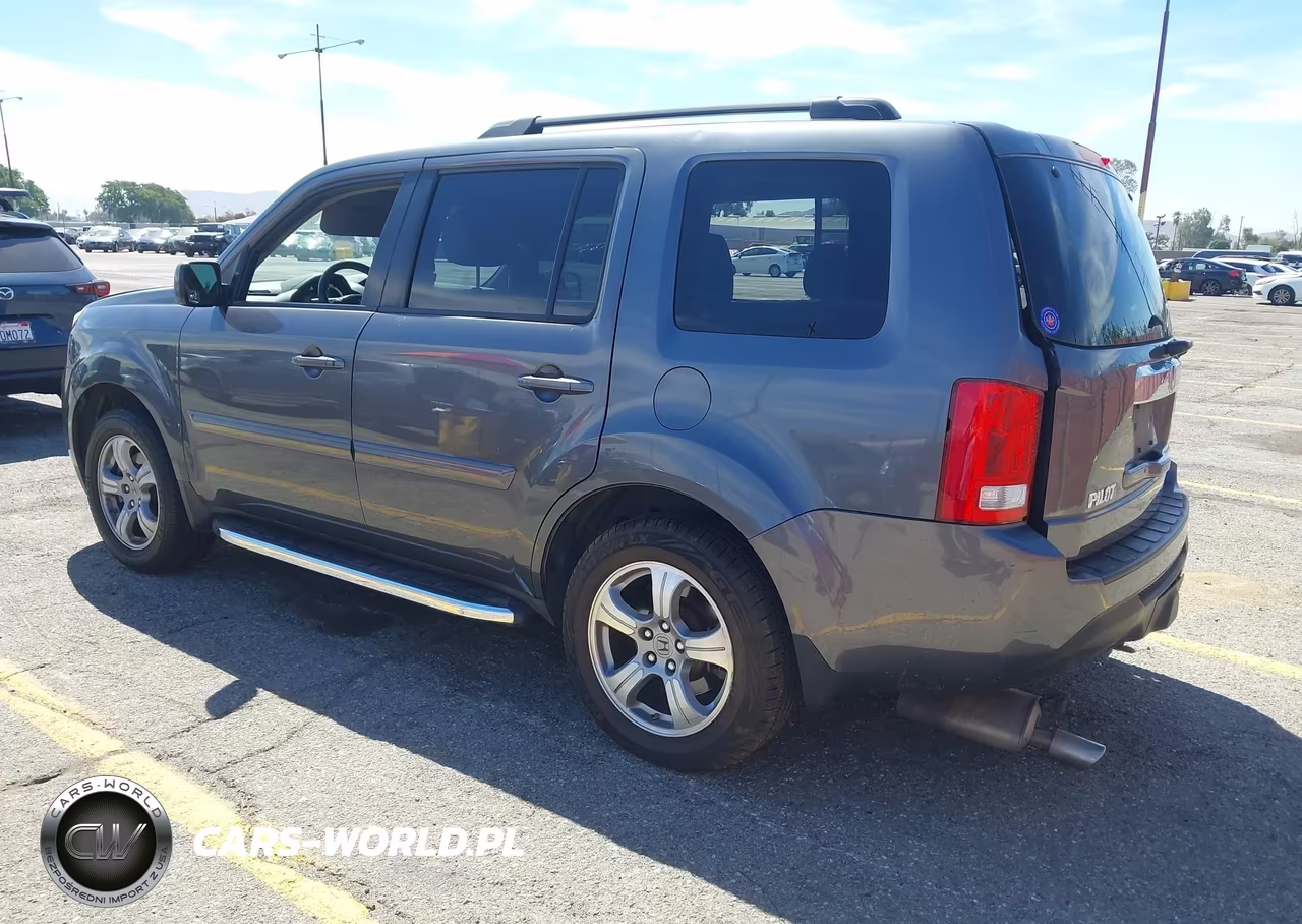 2014 Honda Pilot Ex VIN:5FNYF3H42EB027185 - 3