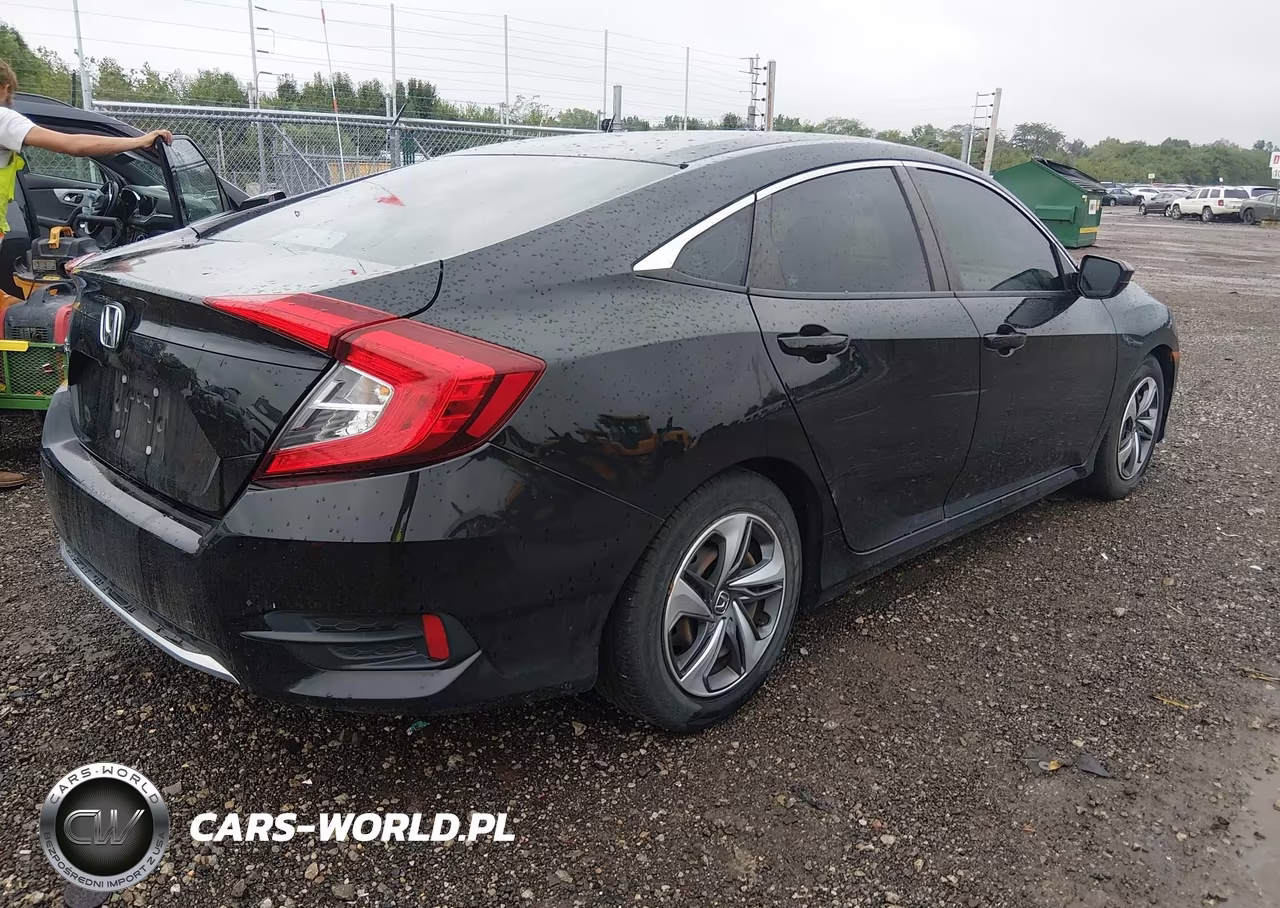 2019 Honda Civic Lx VIN:2HGFC2F6XKH582942 - 4