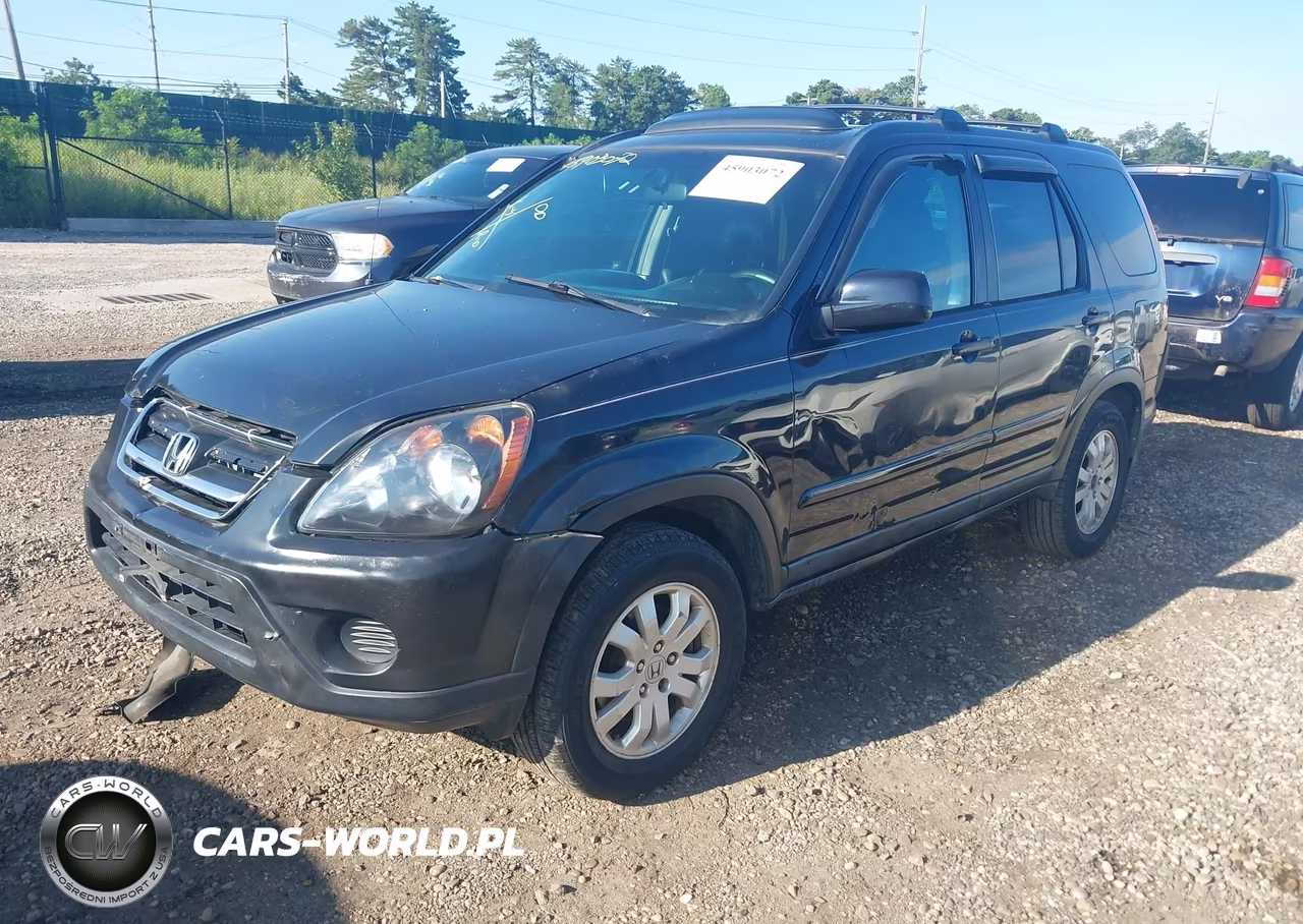 2006 Honda Cr-V Se VIN:SHSRD78976U412880 - 2
