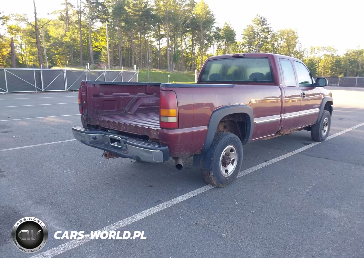 2001 GMC Sierra 2500Hd Sle VIN:1GTHC29U71E342013 - 4