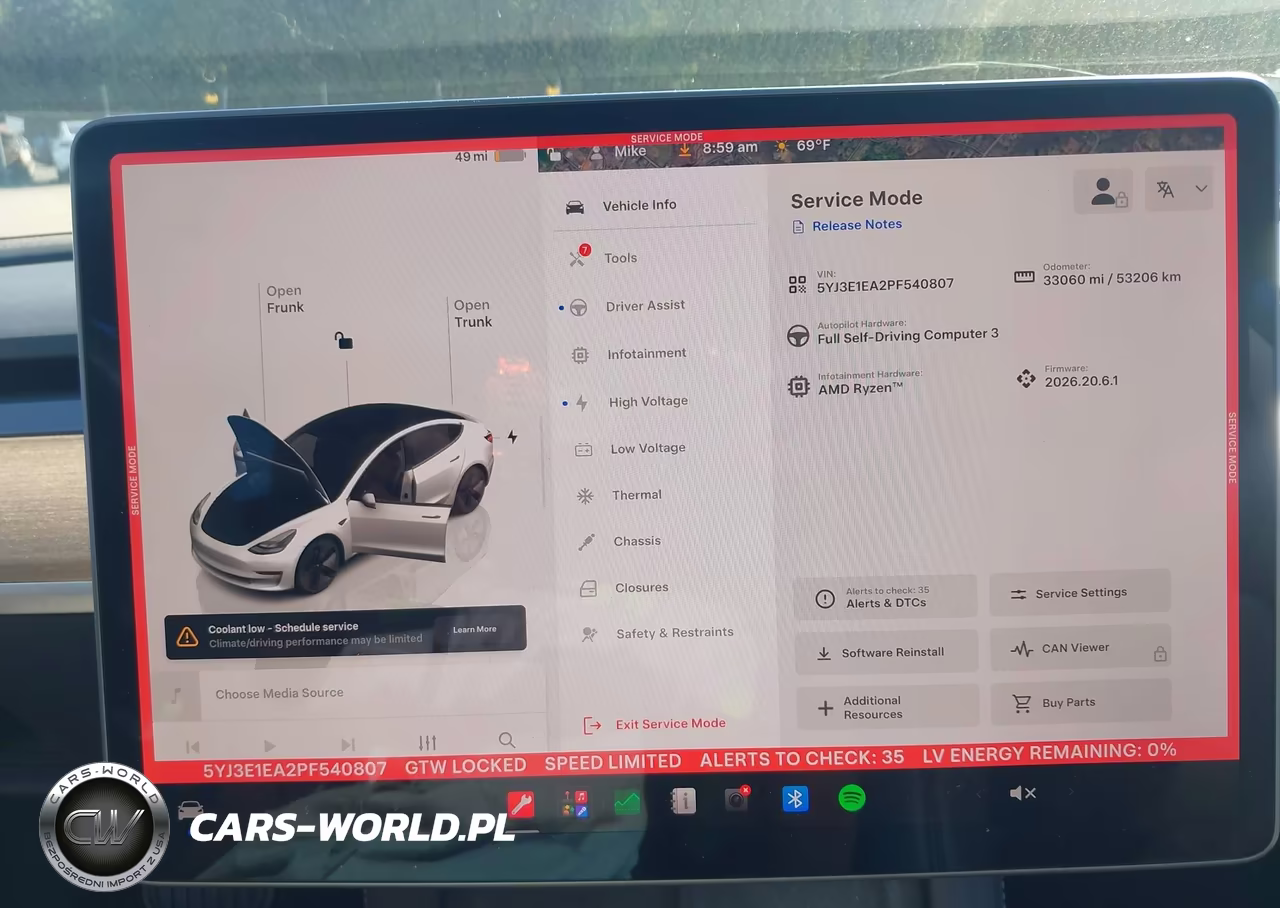 2023 Tesla Model 3 Rear-Wheel Drive VIN:5YJ3E1EA2PF540807 - 7