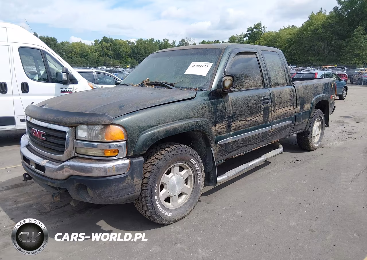 2005 GMC Sierra 1500 Sle VIN:1GTEK19BX5E341569 - 2