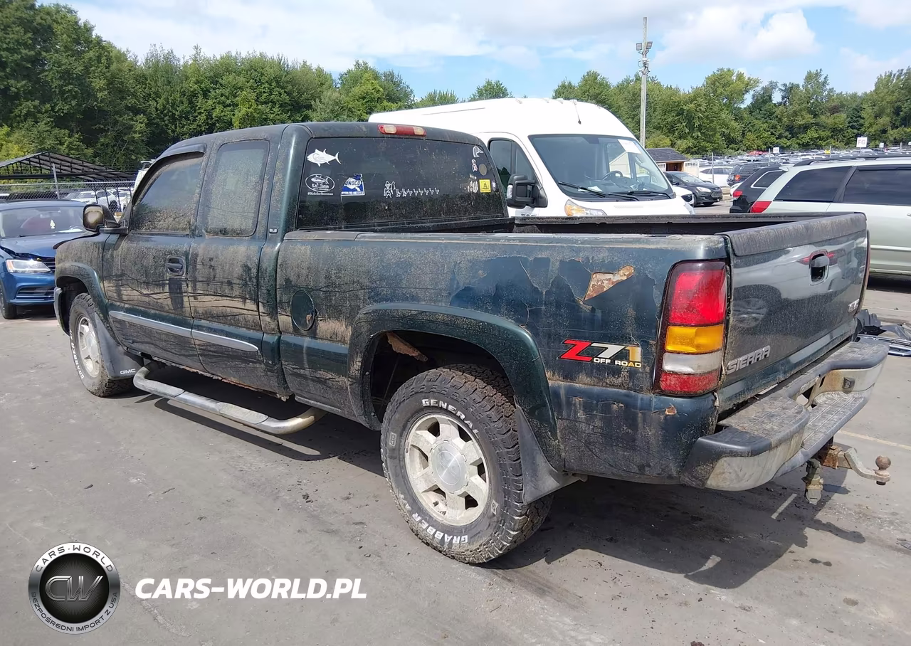 2005 GMC Sierra 1500 Sle VIN:1GTEK19BX5E341569 - 3
