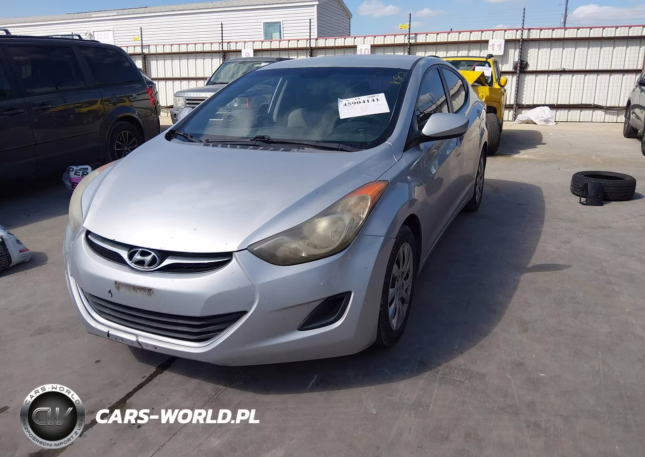 2013 Hyundai Elantra Gls VIN:5NPDH4AE1DH211082 - 2