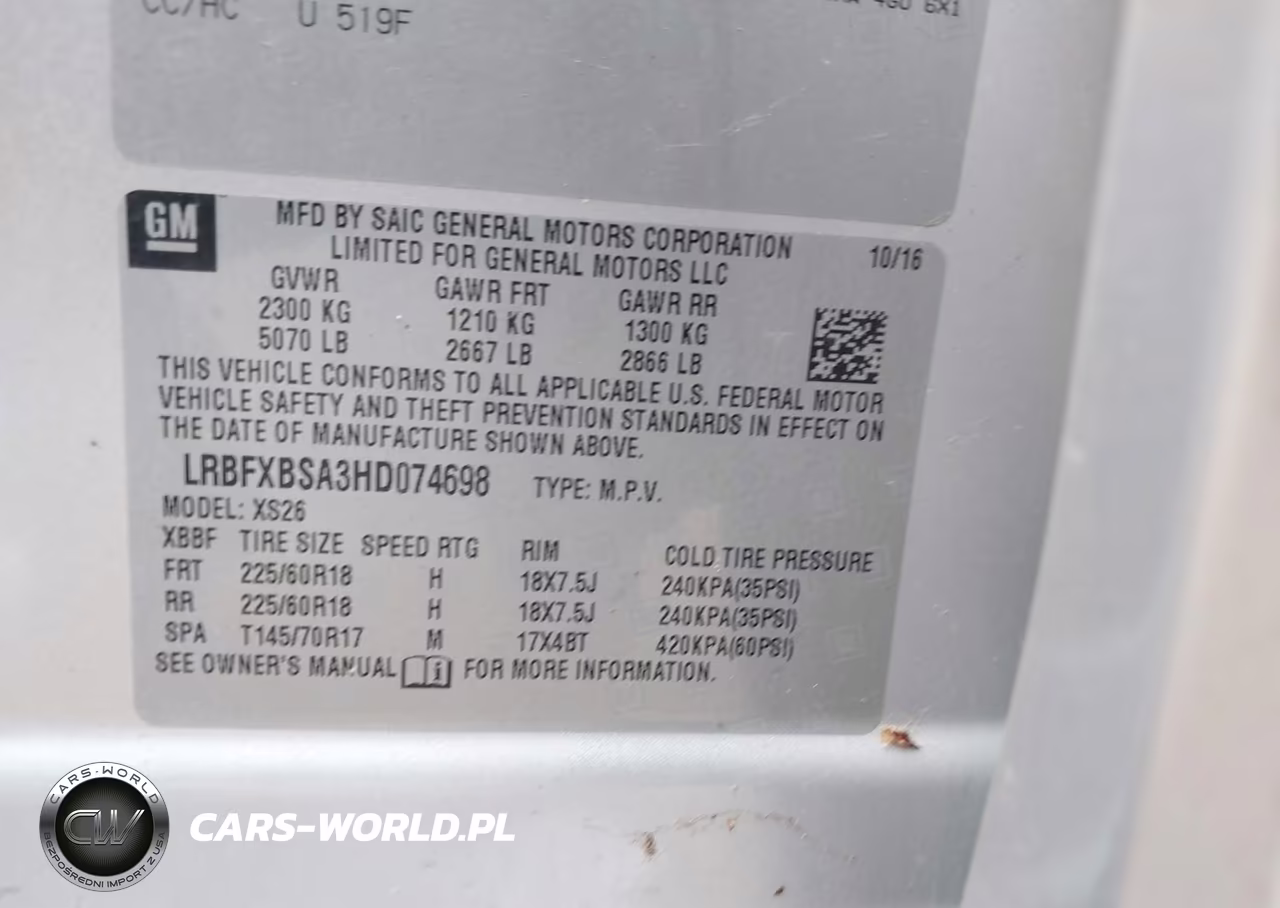 2017 Buick Envision Essence VIN:LRBFXBSA3HD074698 - 9