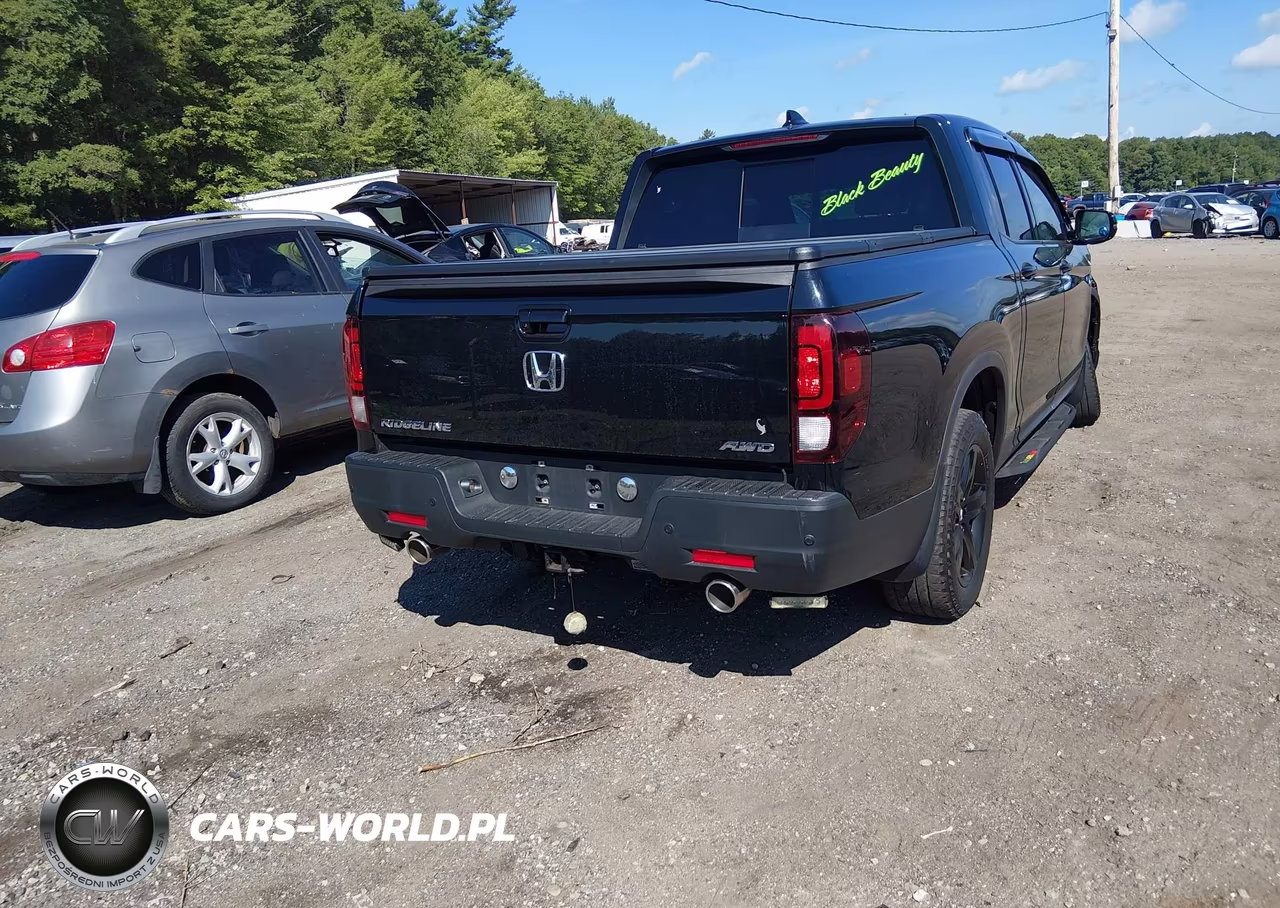 2023 Honda Ridgeline Black Edition VIN:5FPYK3F82PB007286 - 4