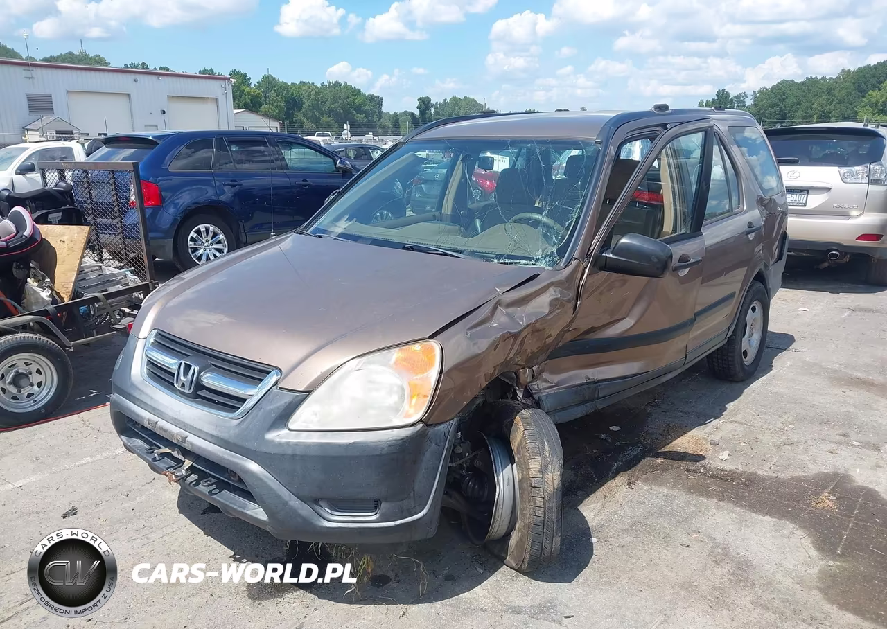 2002 Honda Cr-V Lx VIN:JHLRD78562C056694 - 2