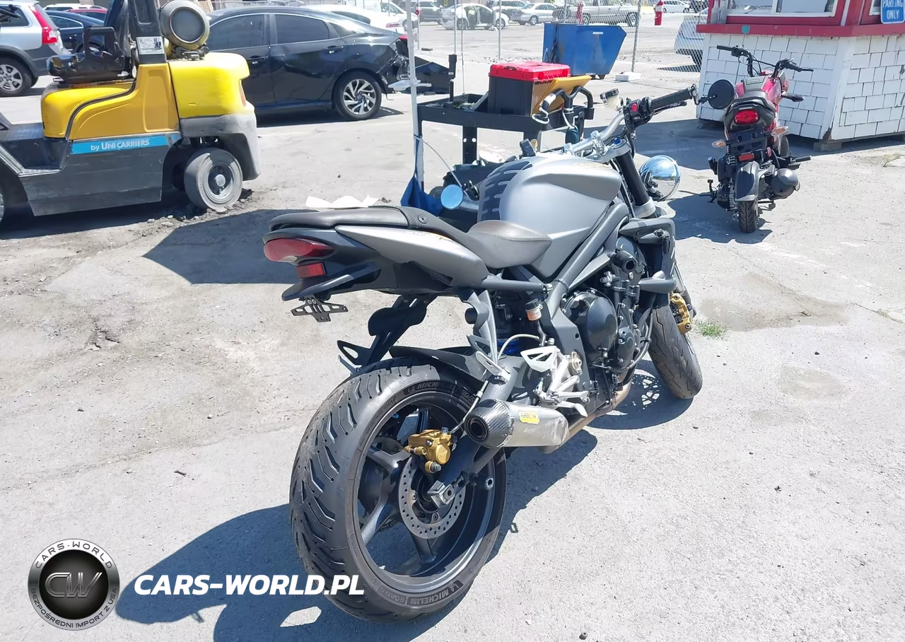 2009 Triumph Motorcycle Street Triple R VIN:SMTD02NE19J403897 - 4
