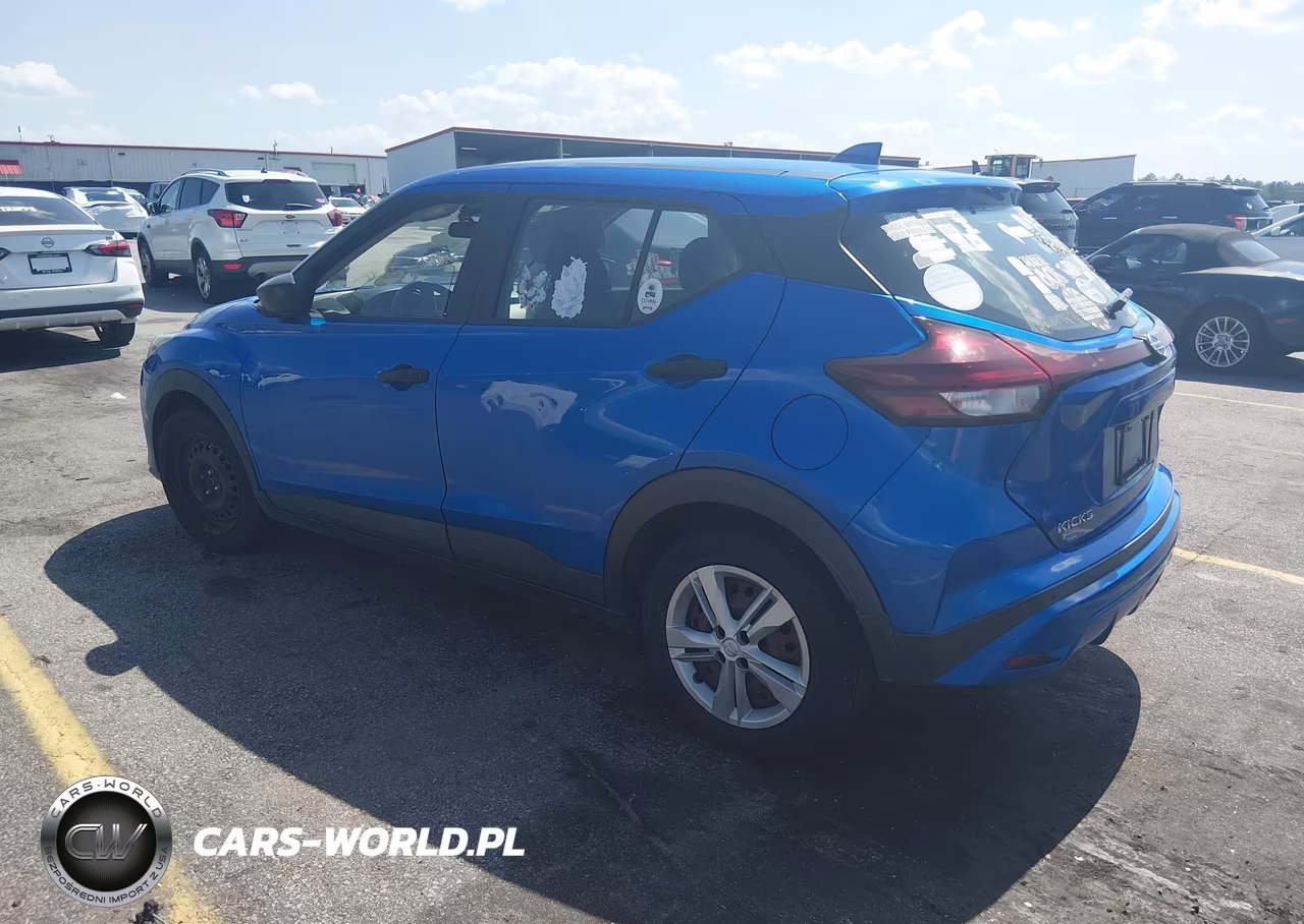 2021 Nissan Kicks S Xtronic Cvt VIN:3N1CP5BVXML498721 - 3