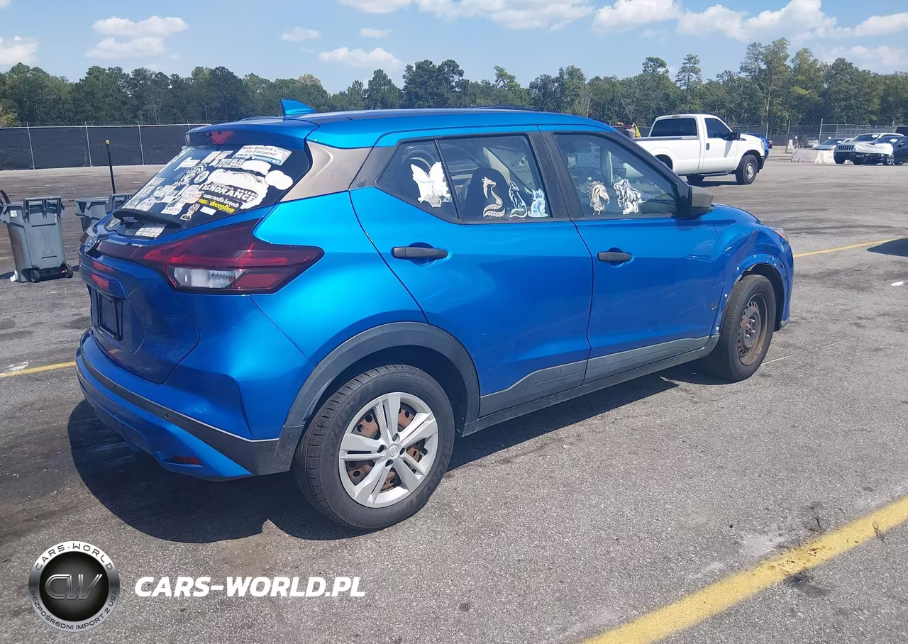 2021 Nissan Kicks S Xtronic Cvt VIN:3N1CP5BVXML498721 - 4
