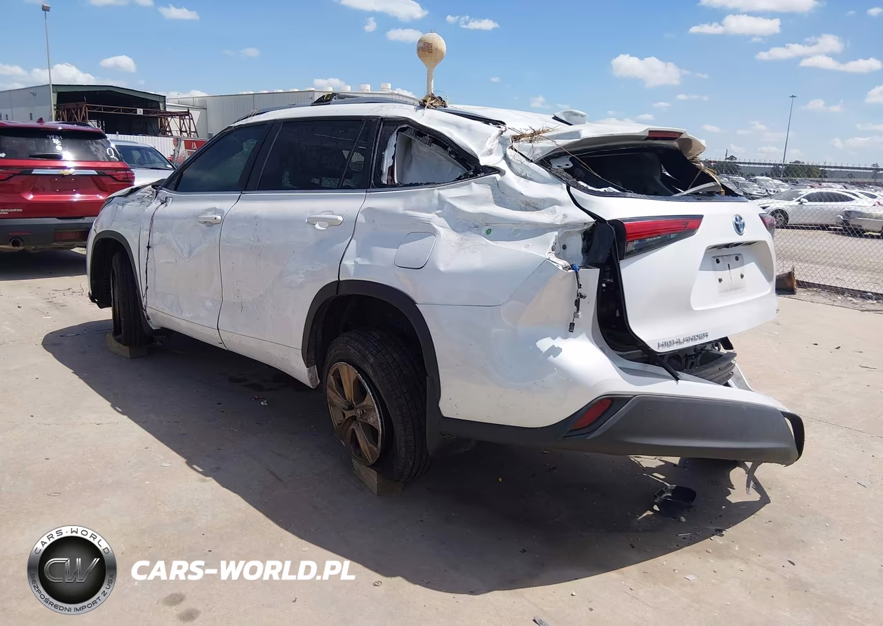 2023 Toyota Highlander Hybrid Xle Bronze VIN:5TDAARAH1PS519608 - 3