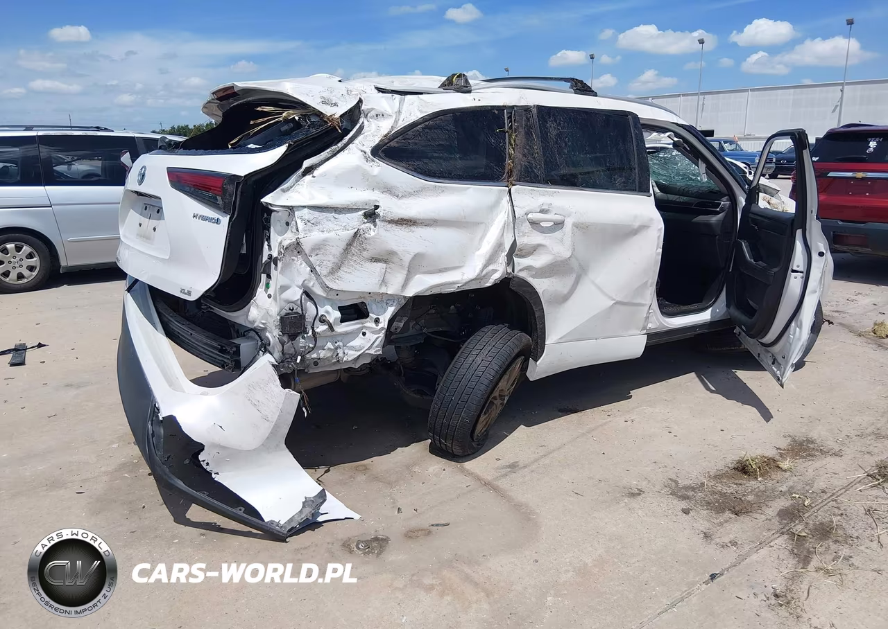 2023 Toyota Highlander Hybrid Xle Bronze VIN:5TDAARAH1PS519608 - 4
