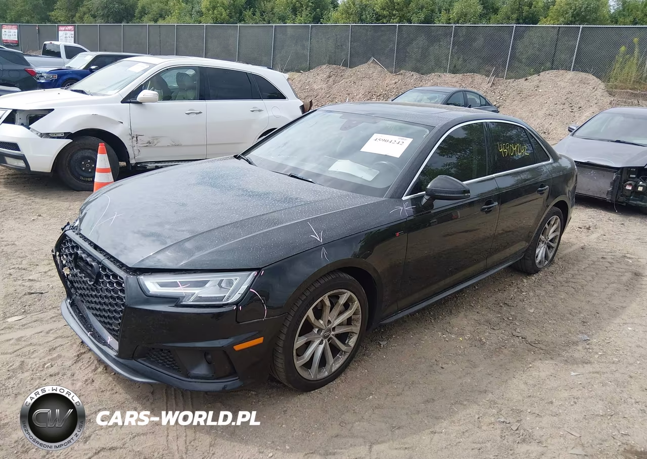 2019 Audi A4 45 Premium VIN:WAUENAF46KN000904 - 2
