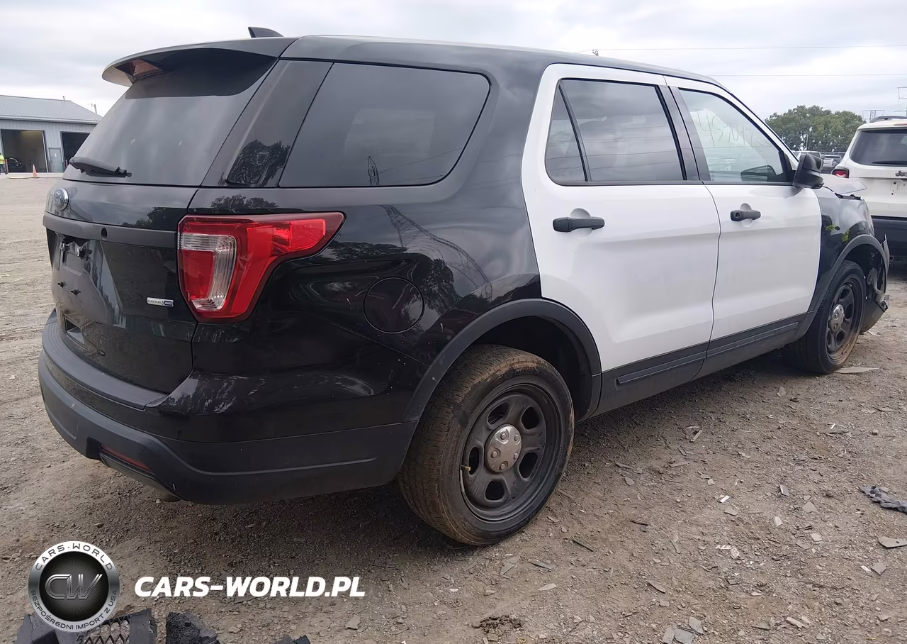 2018 Ford Police Interceptor Utility VIN:1FM5K8AR0JGB59133 - 4