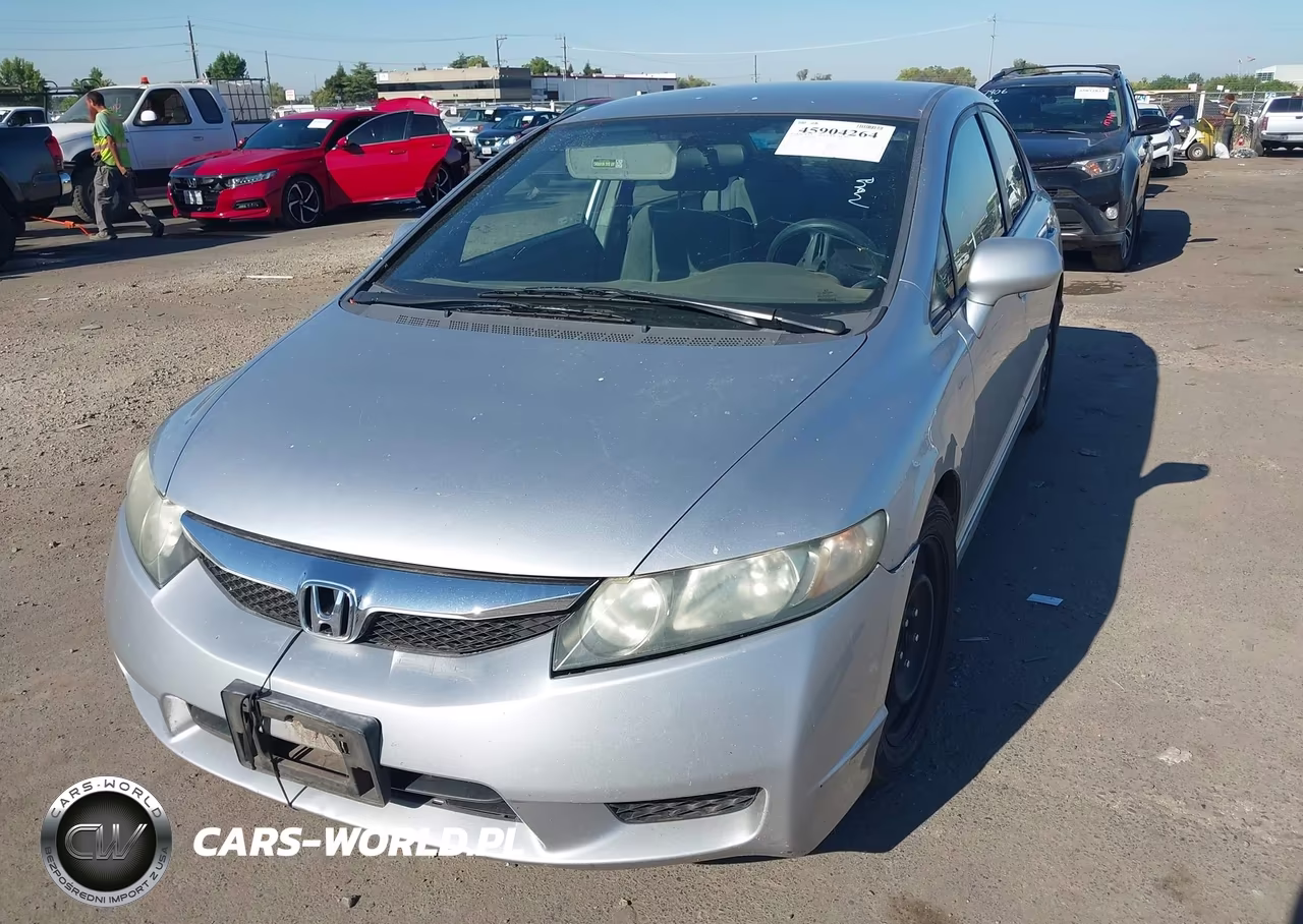 2010 Honda Civic Lx VIN:19XFA1F57AE068594 - 2