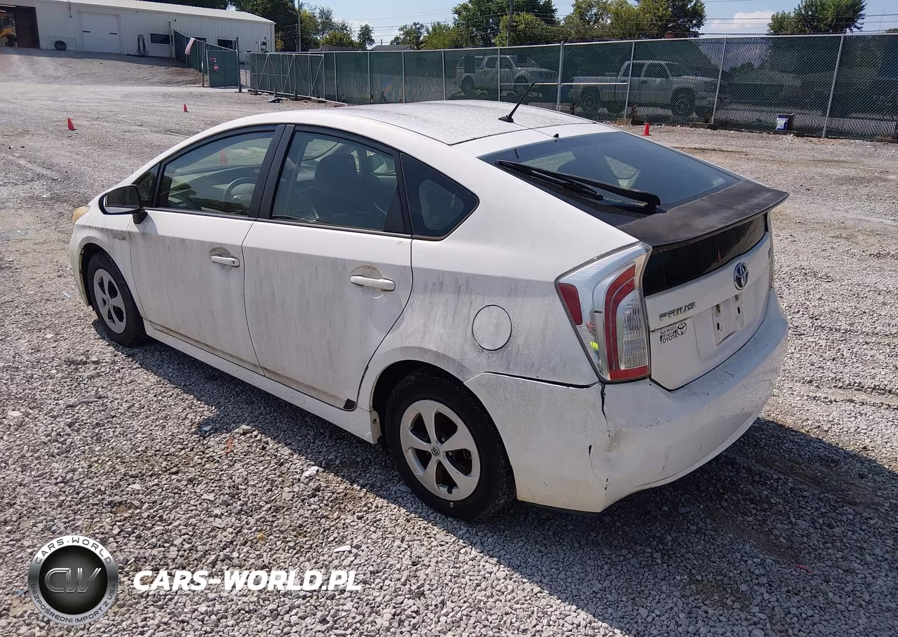 2012 Toyota Prius Two VIN:JTDKN3DU7C5423948 - 3
