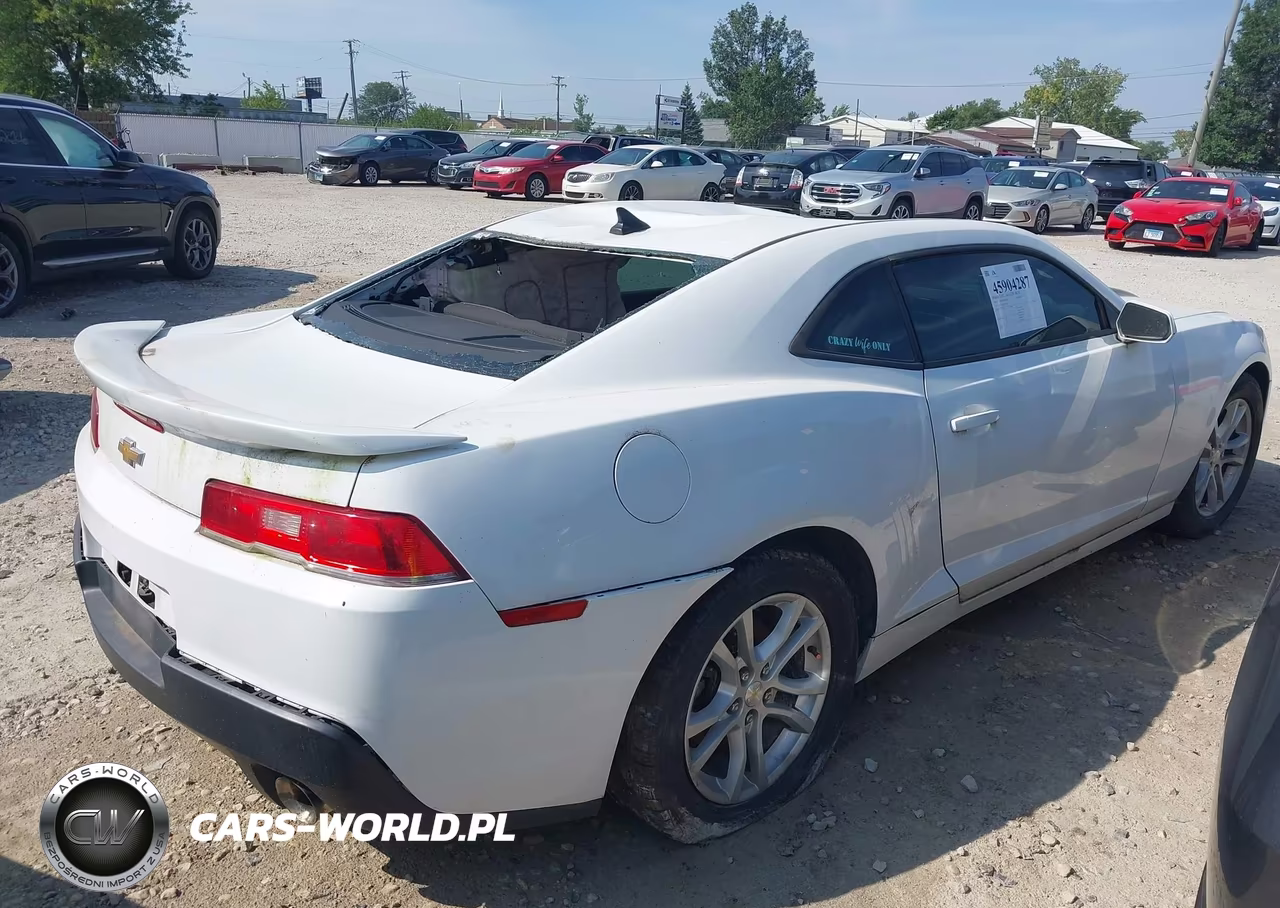 2015 Chevrolet Camaro 2Ls VIN:2G1FB1E31F9310663 - 4