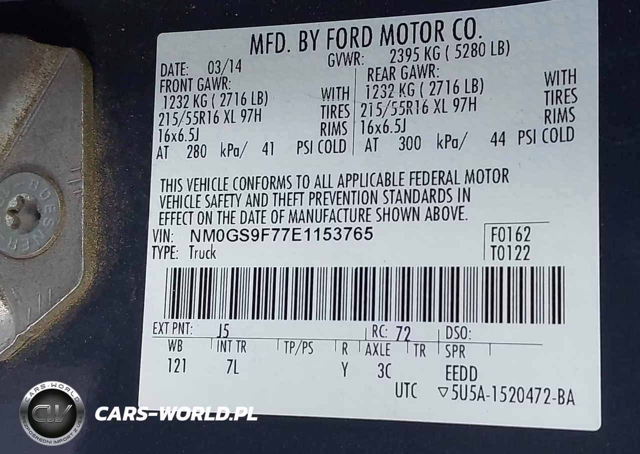 2014 Ford Transit Connect Xlt VIN:NM0GS9F77E1153765 - 9