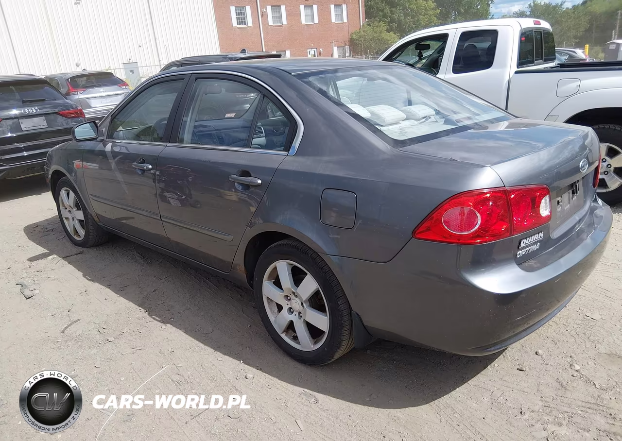 2007 Kia Optima Lx VIN:KNAGE123375154578 - 3