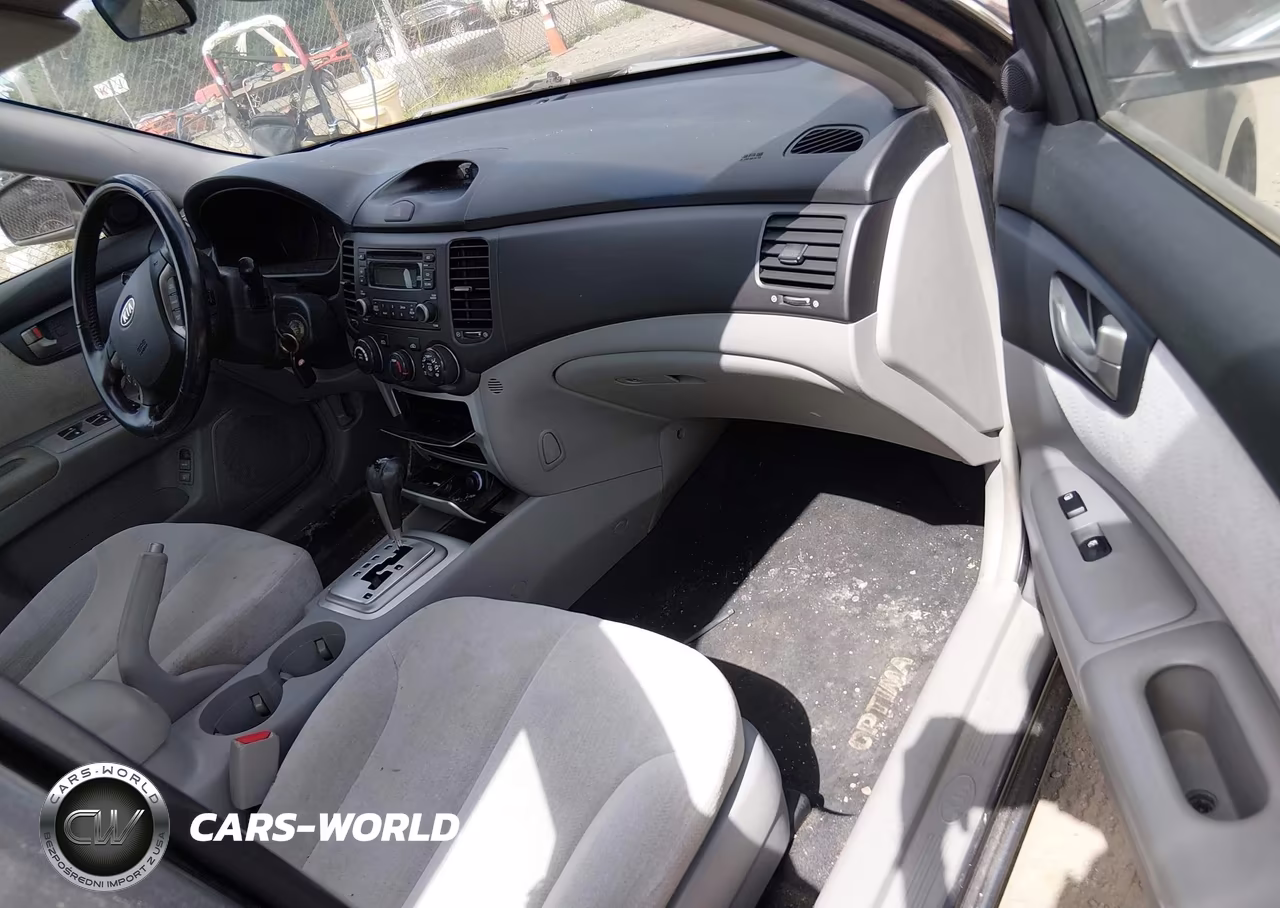 2007 Kia Optima Lx VIN:KNAGE123375154578 - 5