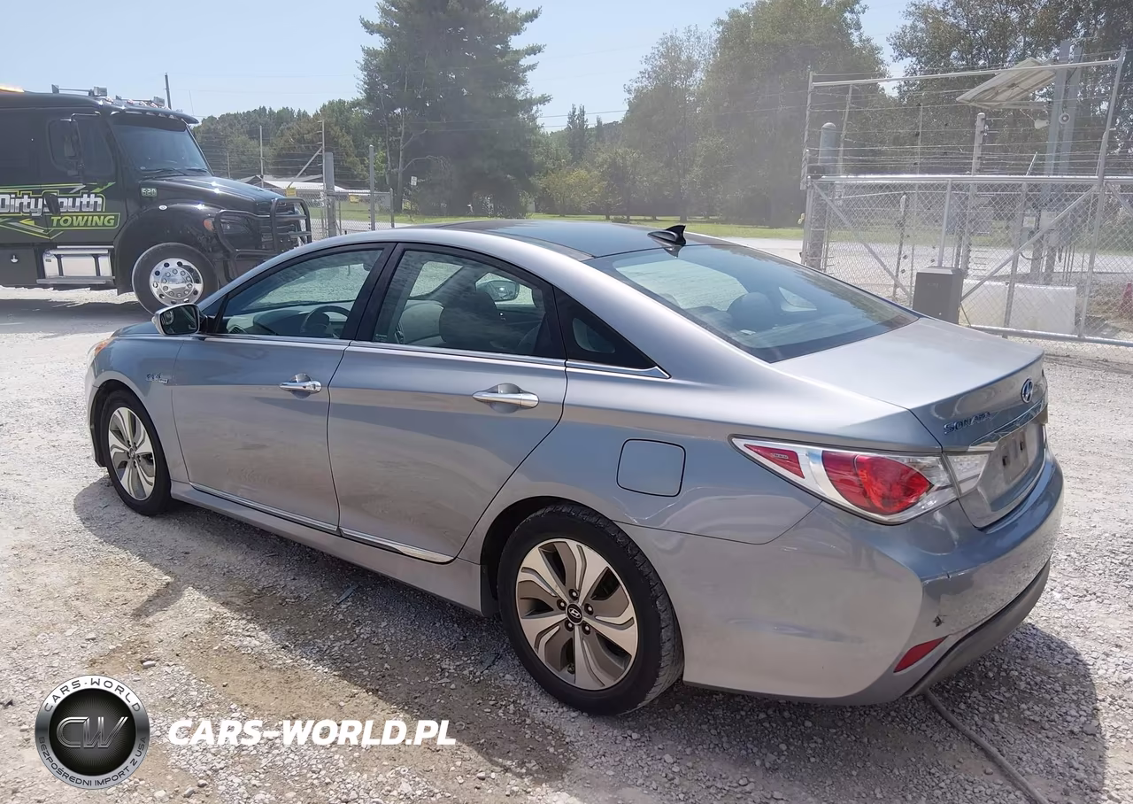 2014 Hyundai Sonata Hybrid Limited VIN:KMHEC4A41EA112762 - 3