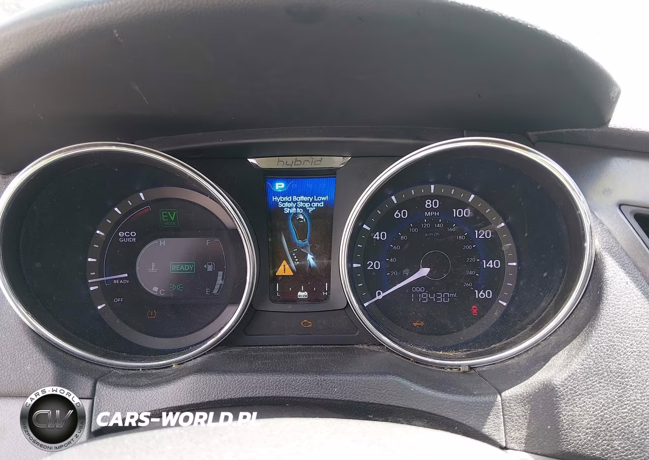 2014 Hyundai Sonata Hybrid Limited VIN:KMHEC4A41EA112762 - 7