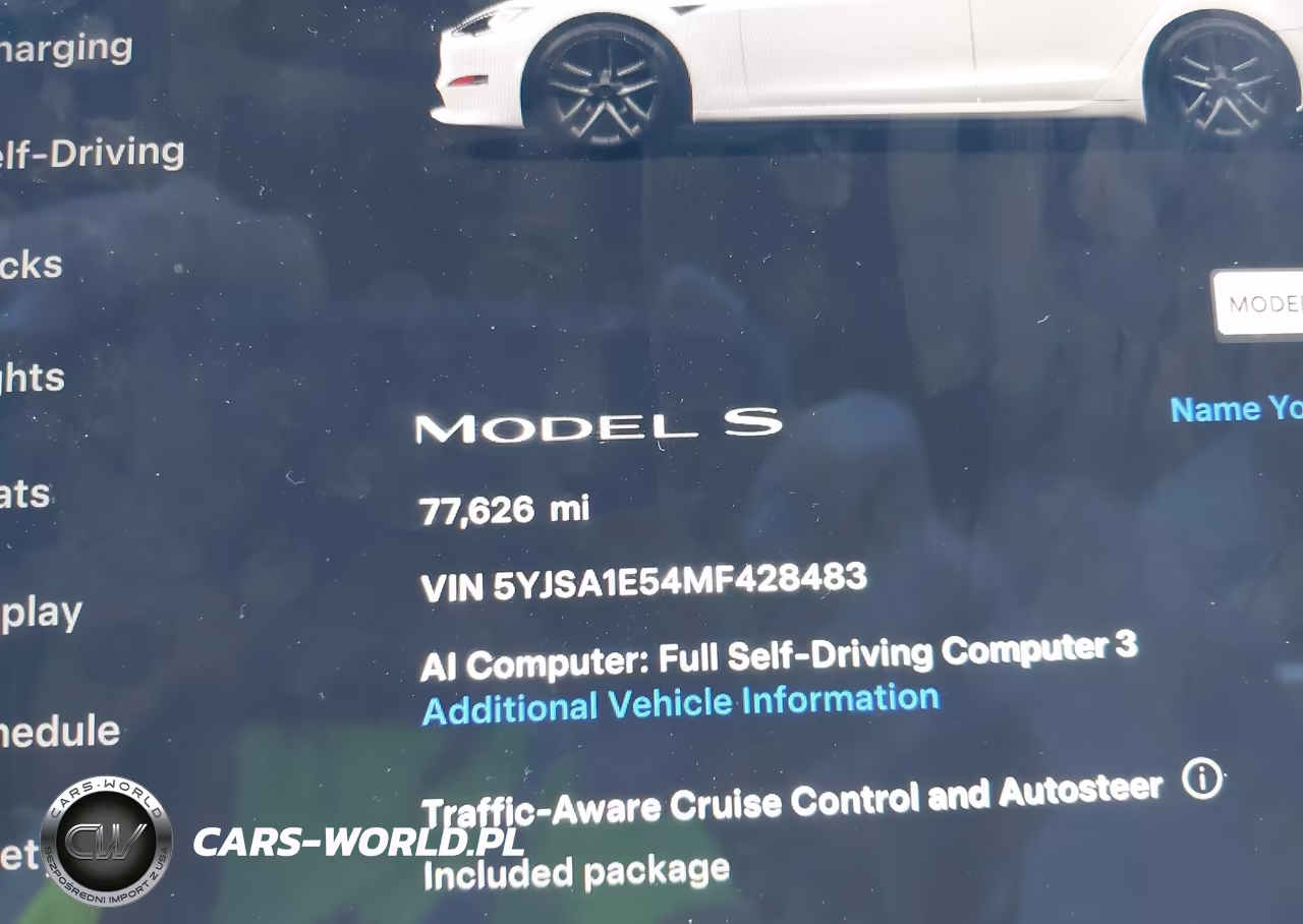 2021 Tesla Model S Long Range Dual Motor All-Wheel Drive VIN:5YJSA1E54MF428483 - 15