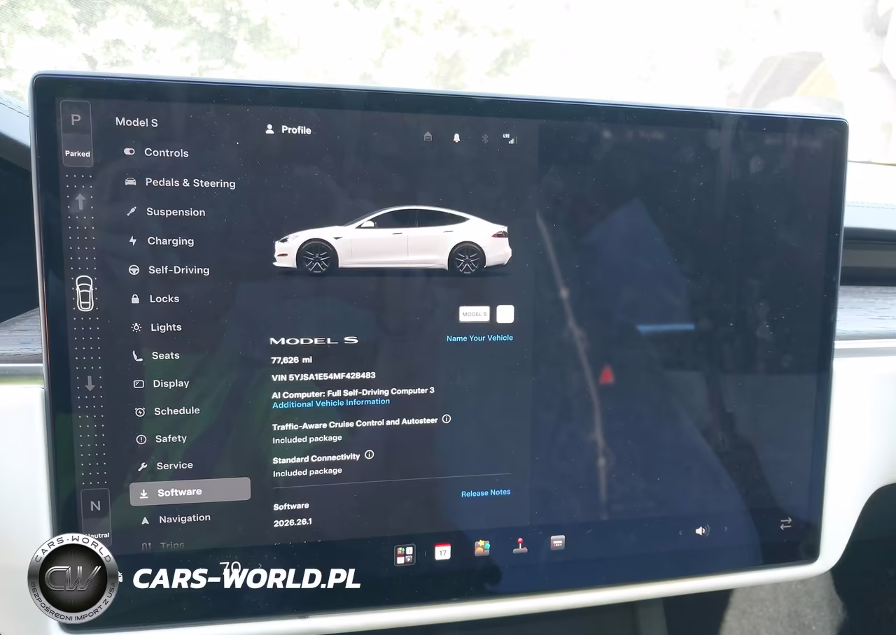 2021 Tesla Model S Long Range Dual Motor All-Wheel Drive VIN:5YJSA1E54MF428483 - 7