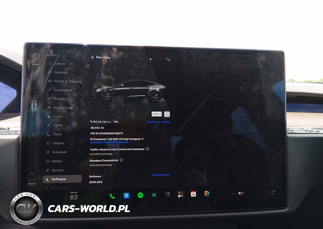 2021 Tesla Model S Long Range Dual Motor All-Wheel Drive VIN:5YJSA1E50MF428271 - 19