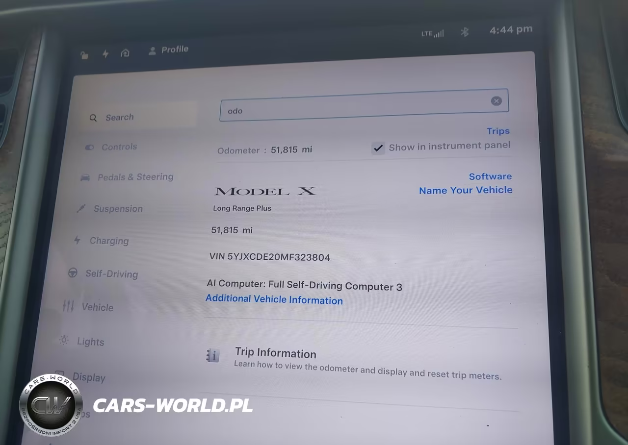 2021 Tesla Model X Long Range Dual Motor All-Wheel Drive-Long Range Plus Dual Motor All-Wheel Drive VIN:5YJXCDE20MF323804 - 7