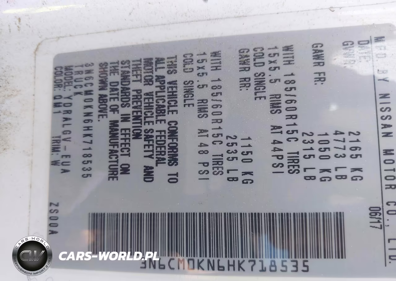 2017 Nissan Nv200 Sv VIN:3N6CM0KN6HK718535 - 9