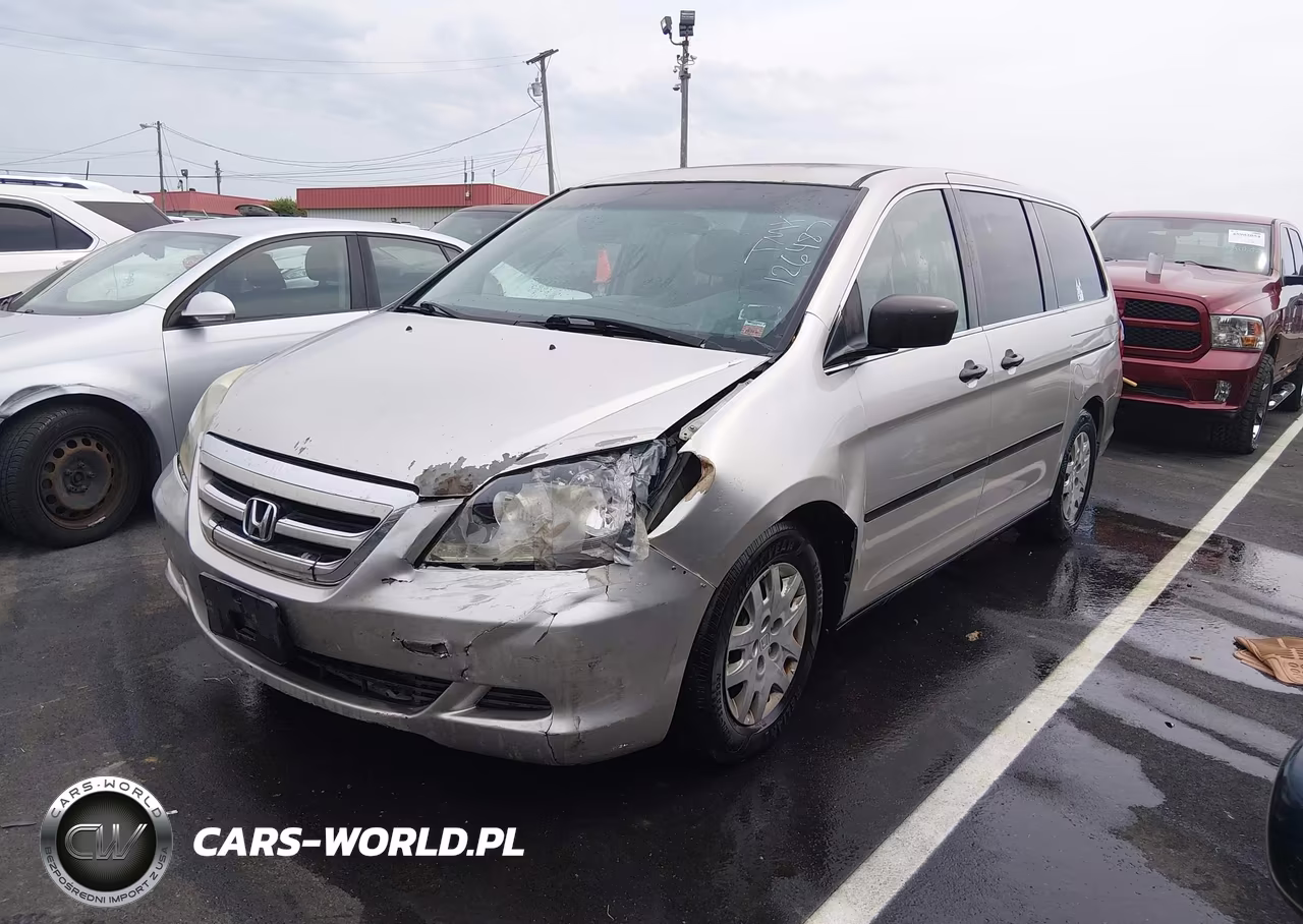2007 Honda Odyssey Lx VIN:5FNRL38207B126487 - 2