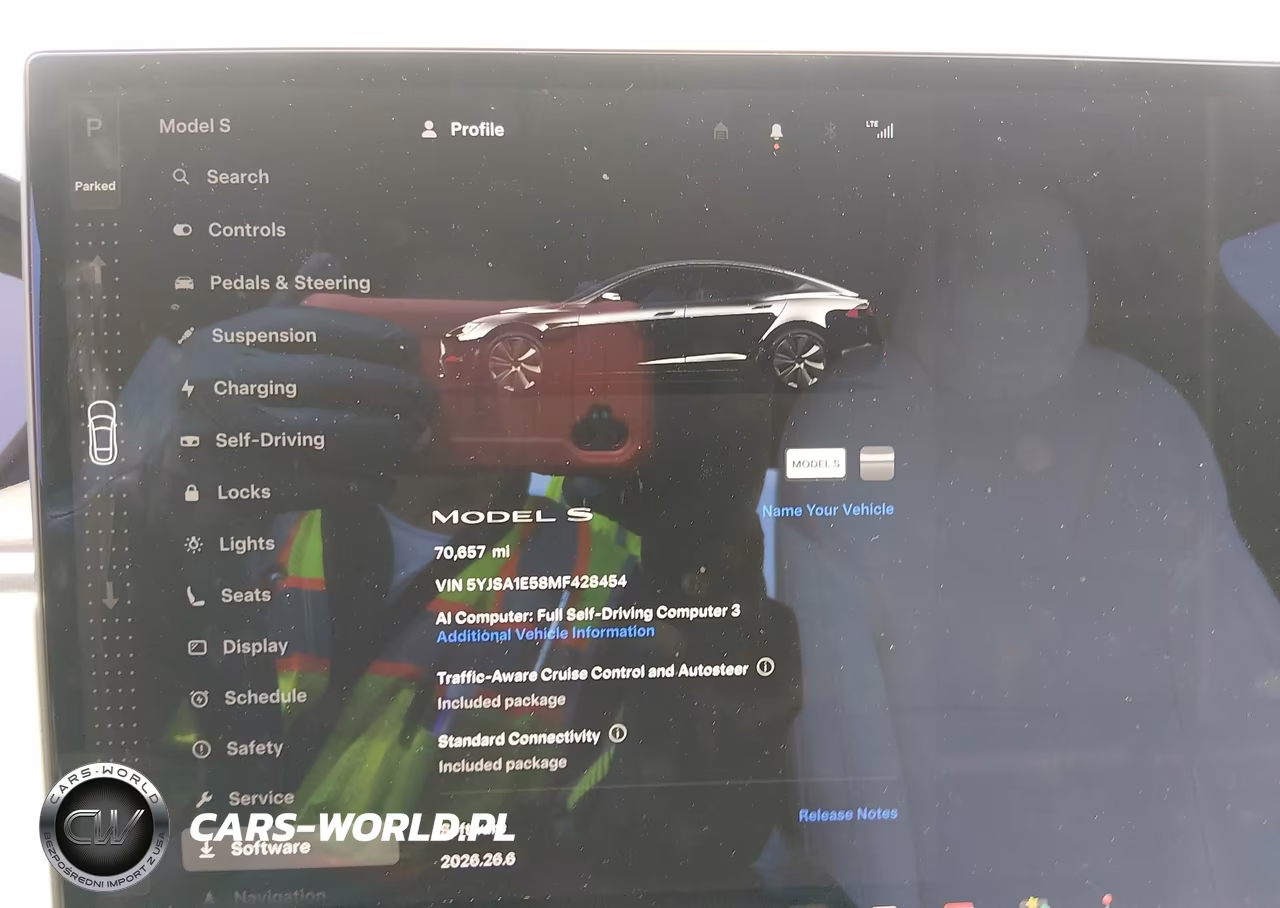 2021 Tesla Model S Long Range Dual Motor All-Wheel Drive VIN:5YJSA1E58MF428454 - 7