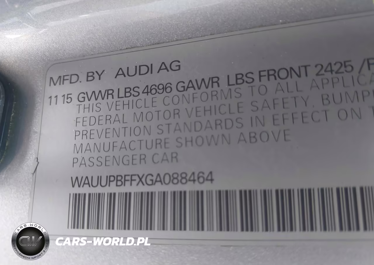 2016 Audi A3 E-Tron 1.4T Premium VIN:WAUUPBFFXGA088464 - 9