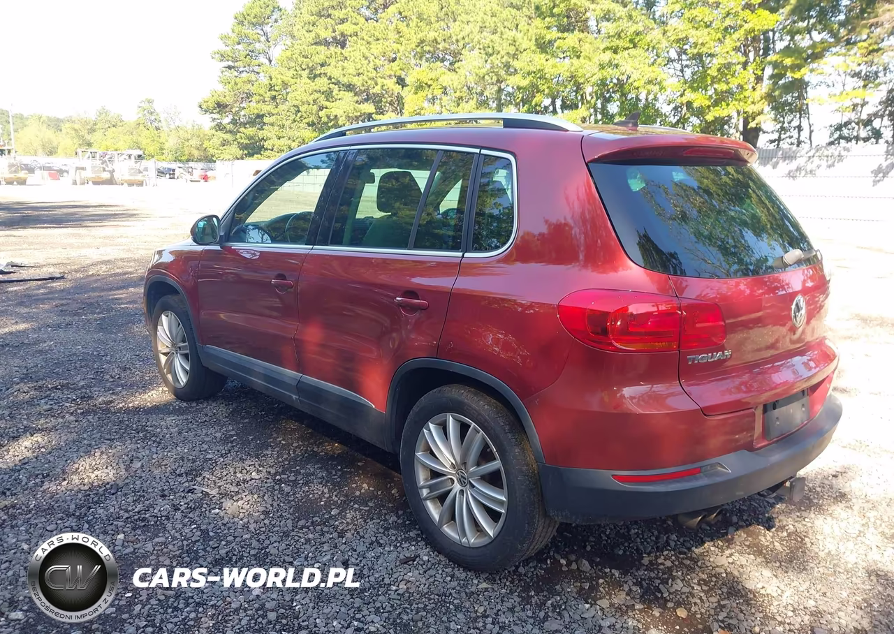2012 Volkswagen Tiguan Se VIN:WVGAV7AX8CW002215 - 3