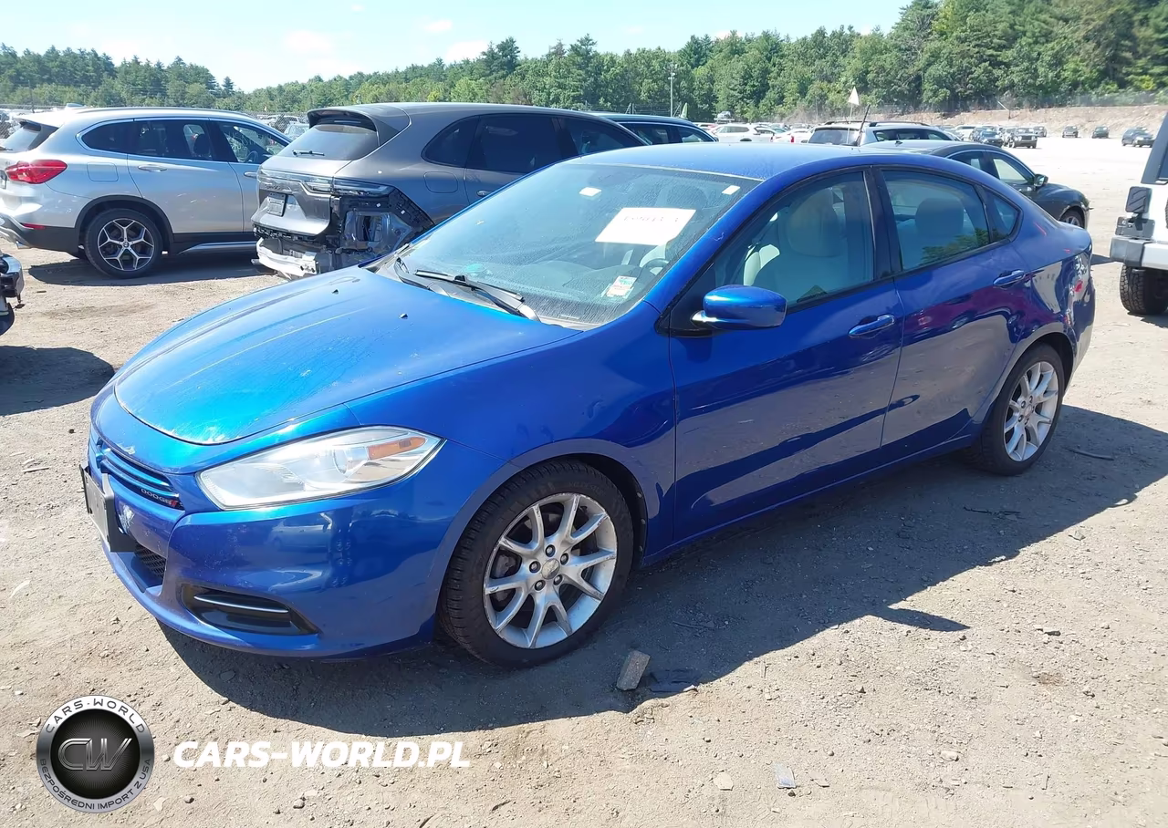 2013 Dodge Dart Sxt VIN:1C3CDFBH0DD708551 - 2