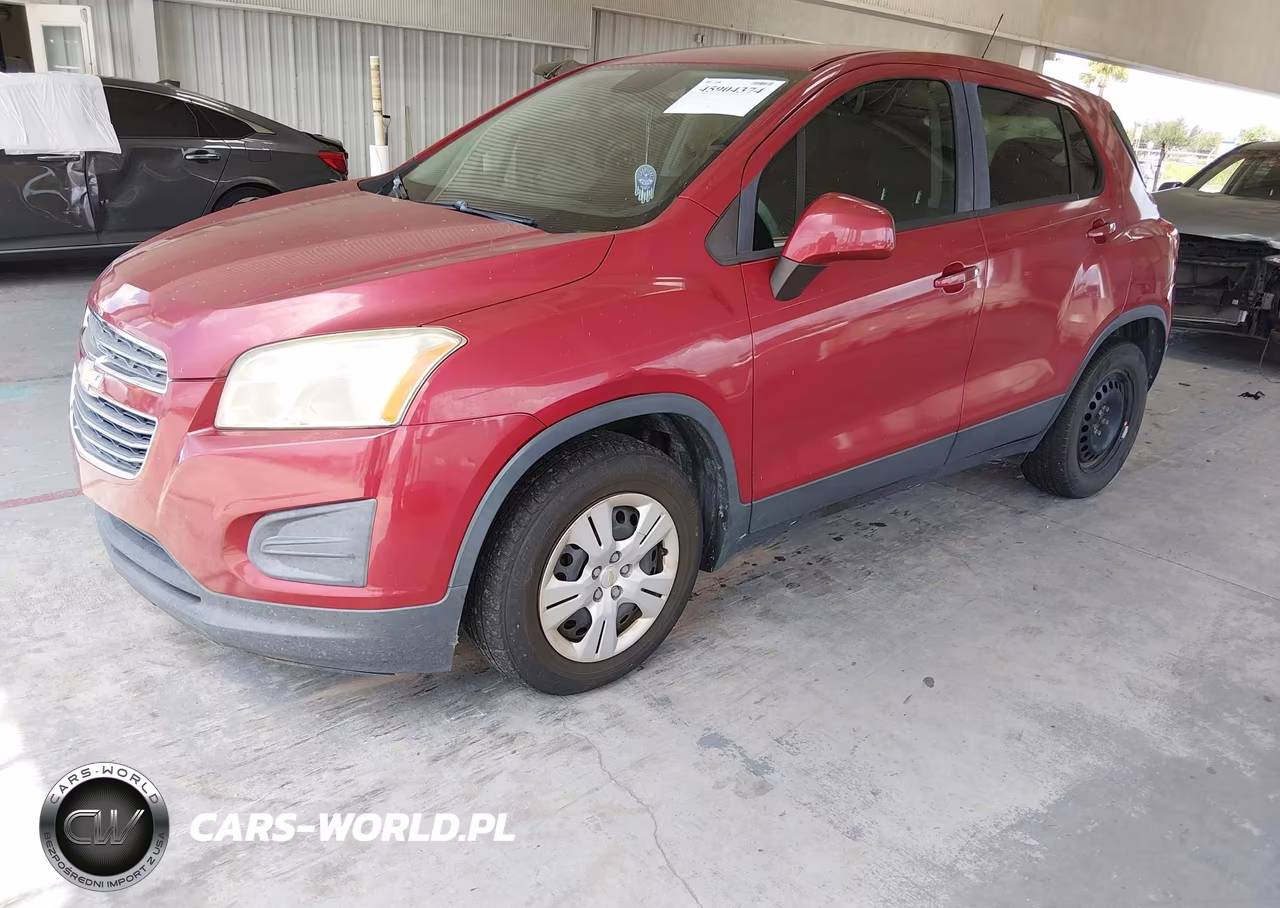 2015 Chevrolet Trax 1Ls VIN:KL7CJKSB4FB189671 - 2