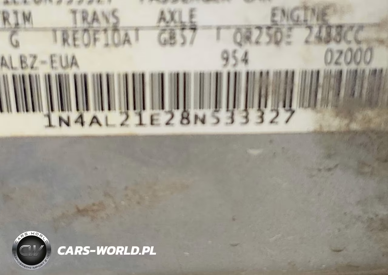 2008 Nissan Altima 2.5 S VIN:1N4AL21E28N533327 - 9
