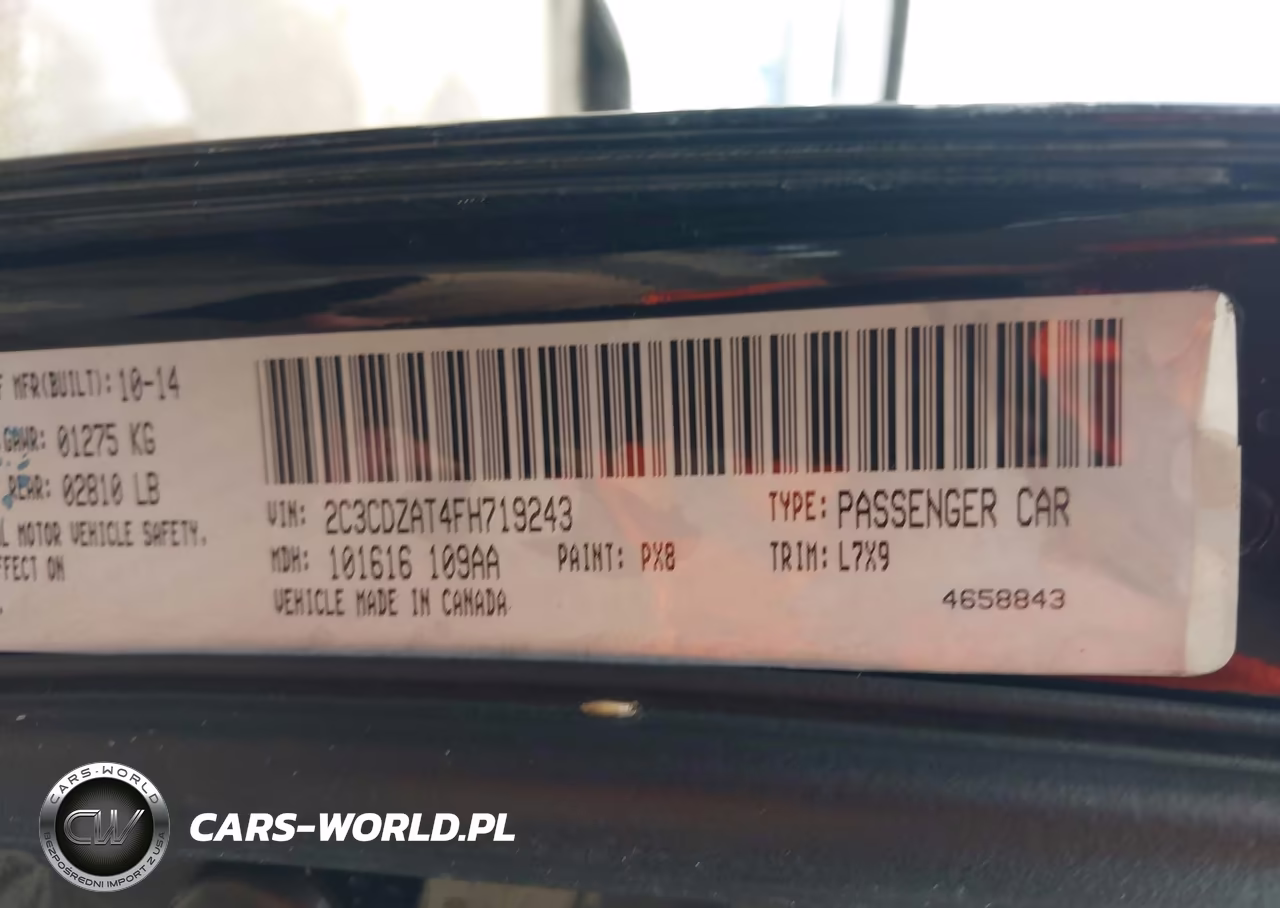 2015 Dodge Challenger R-T VIN:2C3CDZAT4FH719243 - 9