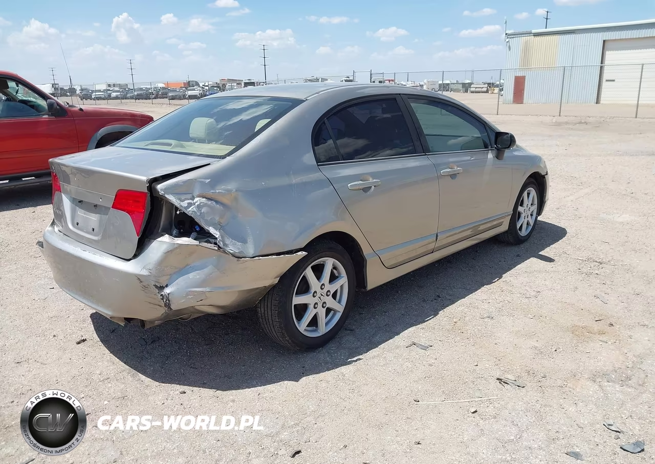 2006 Honda Civic Lx VIN:1HGFA16586L005469 - 4