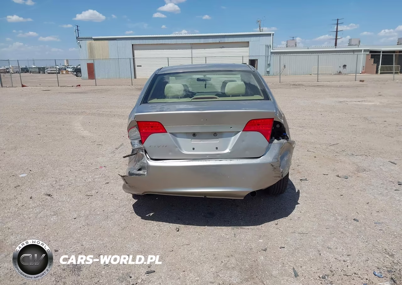 2006 Honda Civic Lx VIN:1HGFA16586L005469 - 6