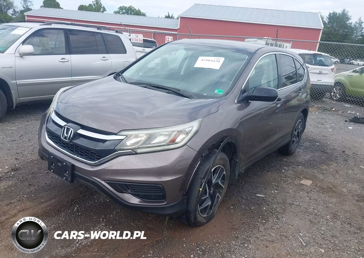 2016 Honda Cr-V Se VIN:2HKRM4H45GH702032 - 2