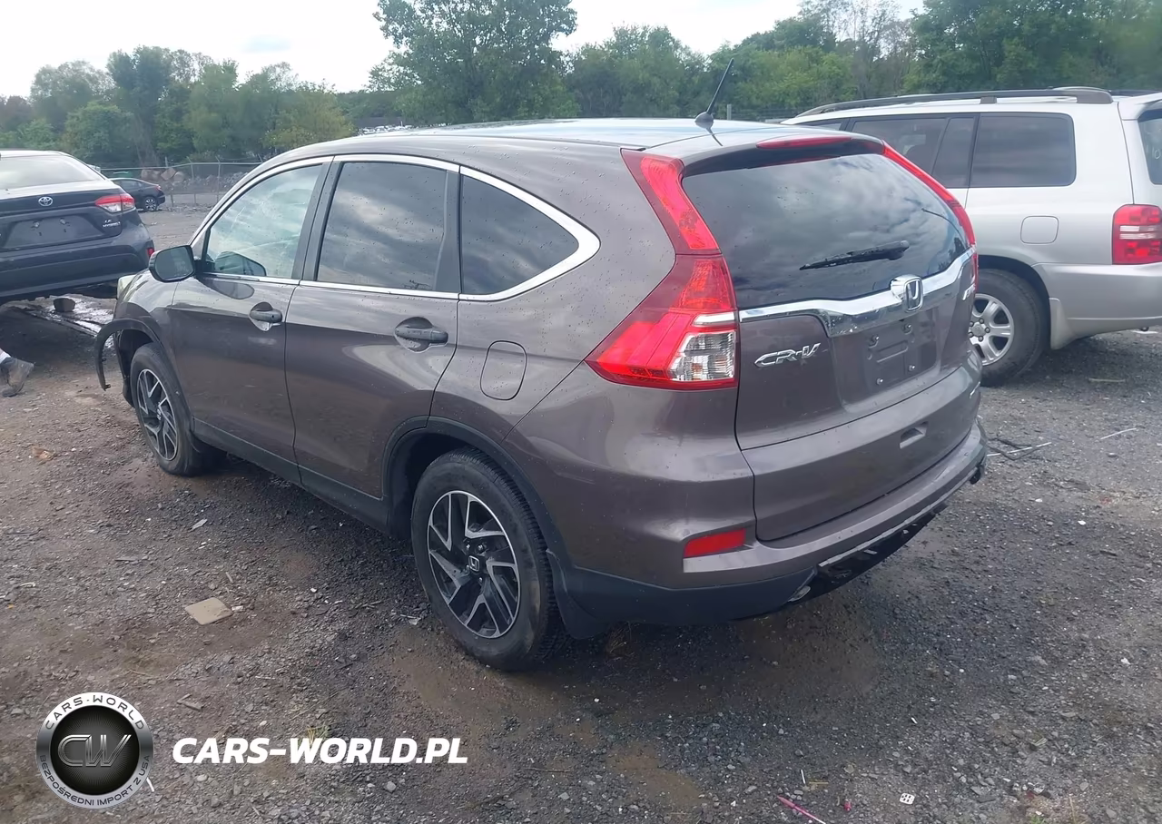 2016 Honda Cr-V Se VIN:2HKRM4H45GH702032 - 3
