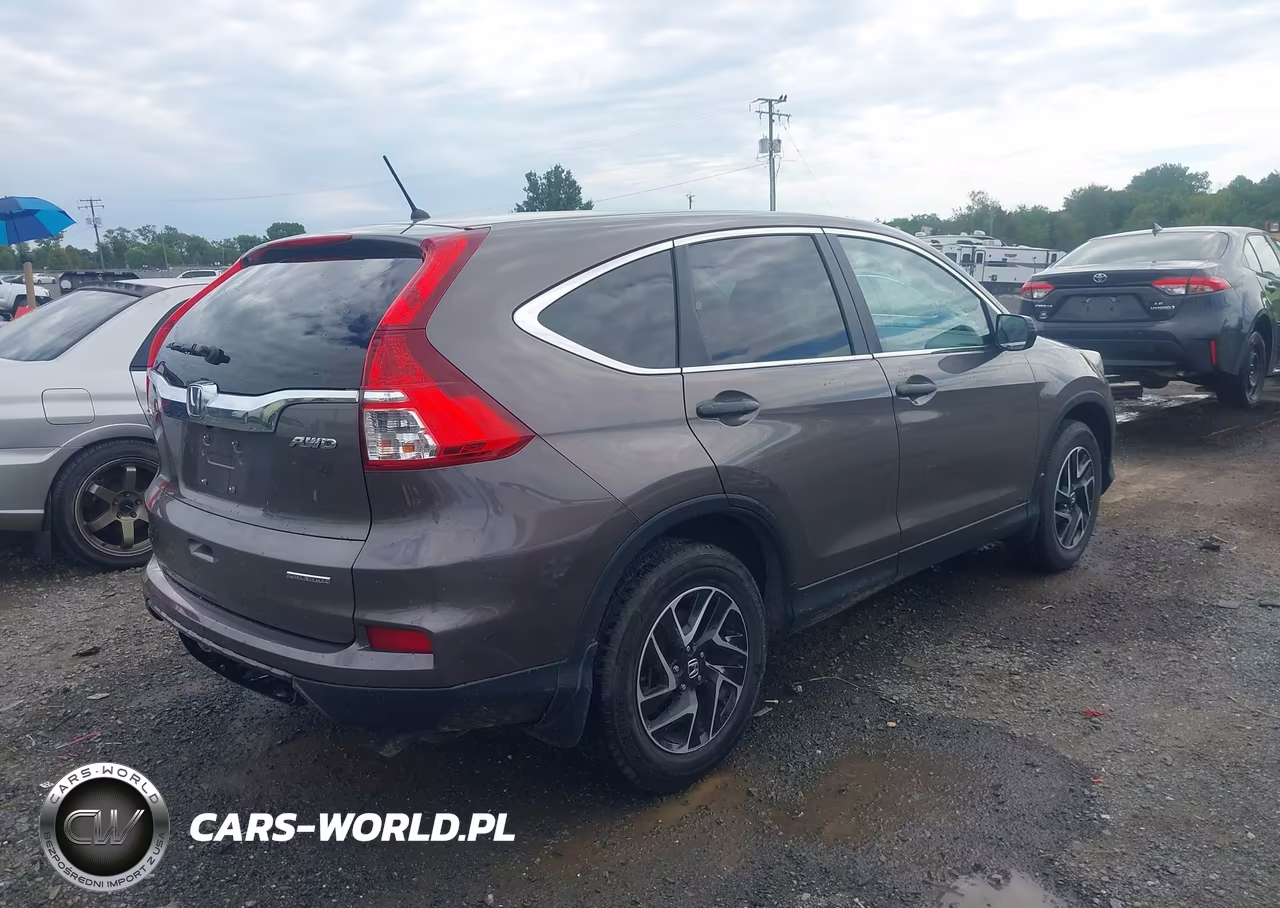 2016 Honda Cr-V Se VIN:2HKRM4H45GH702032 - 4