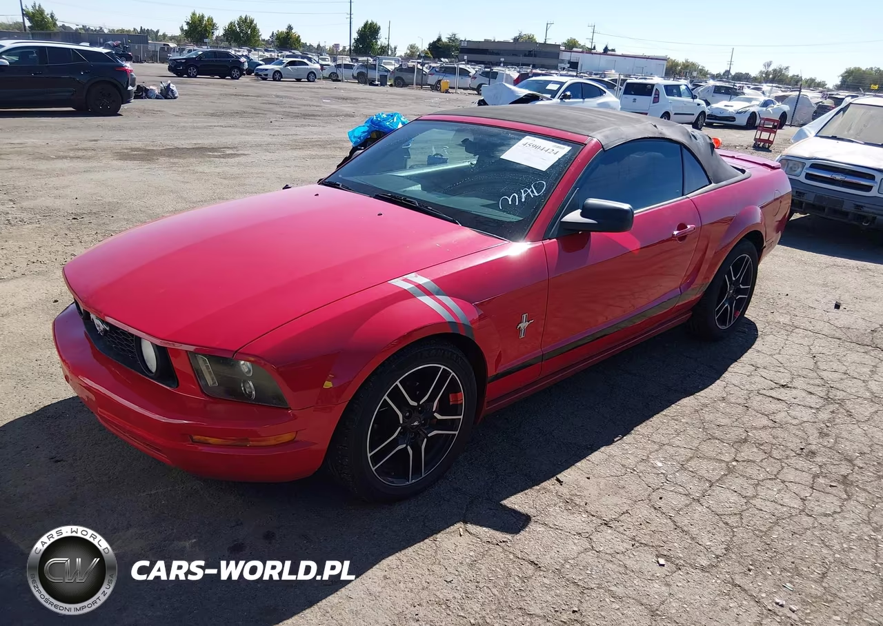2007 Ford Mustang V6 Deluxe-V6 Premium VIN:1ZVHT84N475335044 - 2