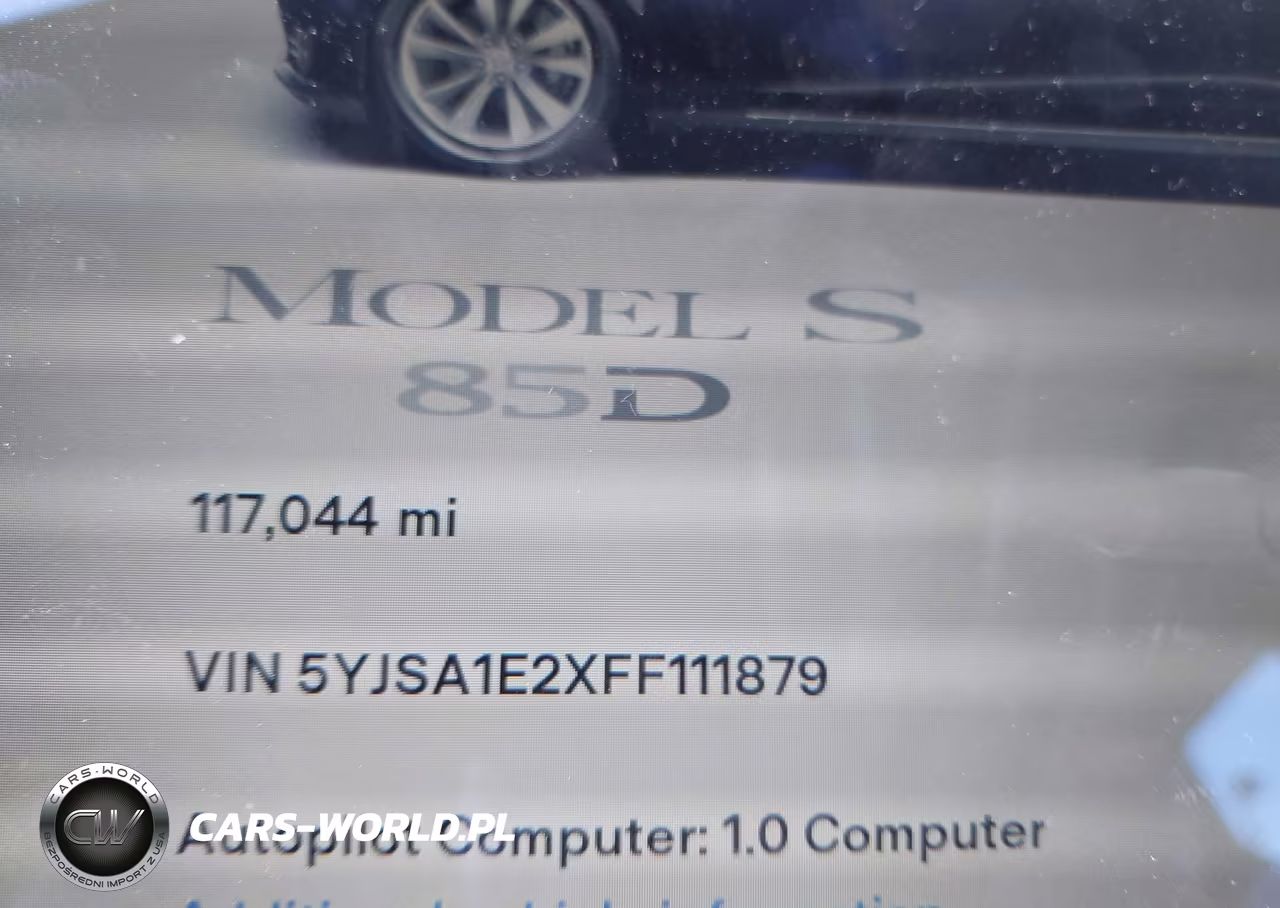 2015 Tesla Model S 70D-85D-P85D VIN:5YJSA1E2XFF111879 - 15