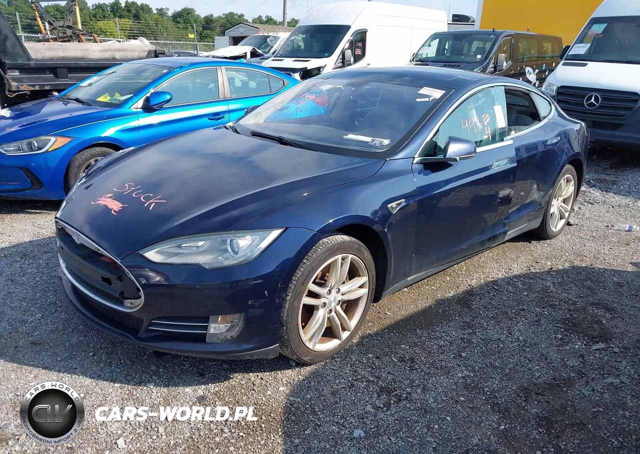 2014 Tesla Model S P85 VIN:5YJSA1H18EFP33320 - 2