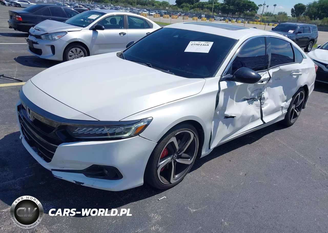 2021 Honda Accord Sport 2.0T VIN:1HGCV2F39MA002987 - 2